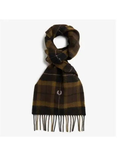 Fred Perry Lambswool Tartan Scarf T09 CFPU2336160 - FRED PERRY - BALAAN 1