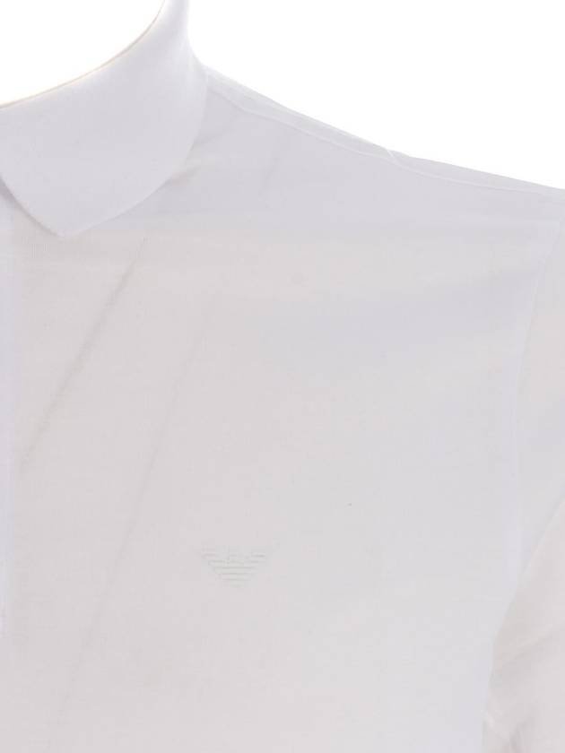 Classic PK Shirt White - EMPORIO ARMANI - BALAAN 5