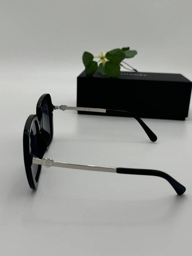 Charming Heart Sunglasses Square Asian Fit Black A71591 - CHANEL - BALAAN 4