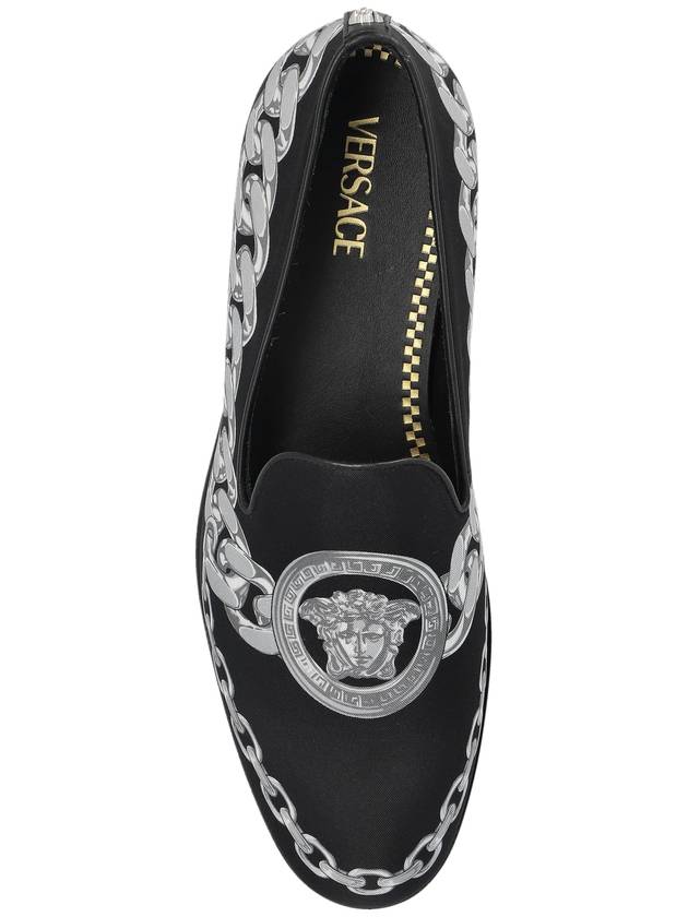 Versace Printed Shoes, Men's, Black - VERSACE - BALAAN 6