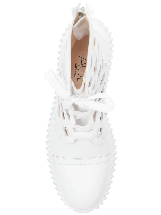 AGL Platform Shoes Viggy, Women's, White - AGL - BALAAN 6