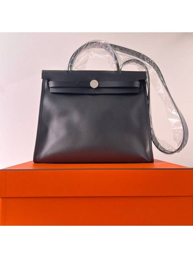 Herbag Zip 31 Tote Bag Noir - HERMES - BALAAN 5