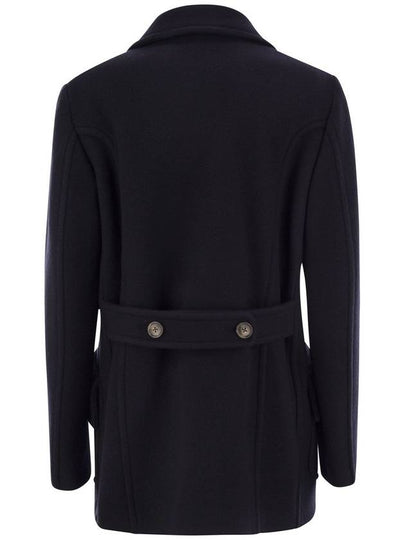 Wool and Cashmere Peacoat - FAY - BALAAN 2