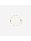 Coco Quilted Motif Chain Bracelet Yellow Gold - CHANEL - BALAAN 1