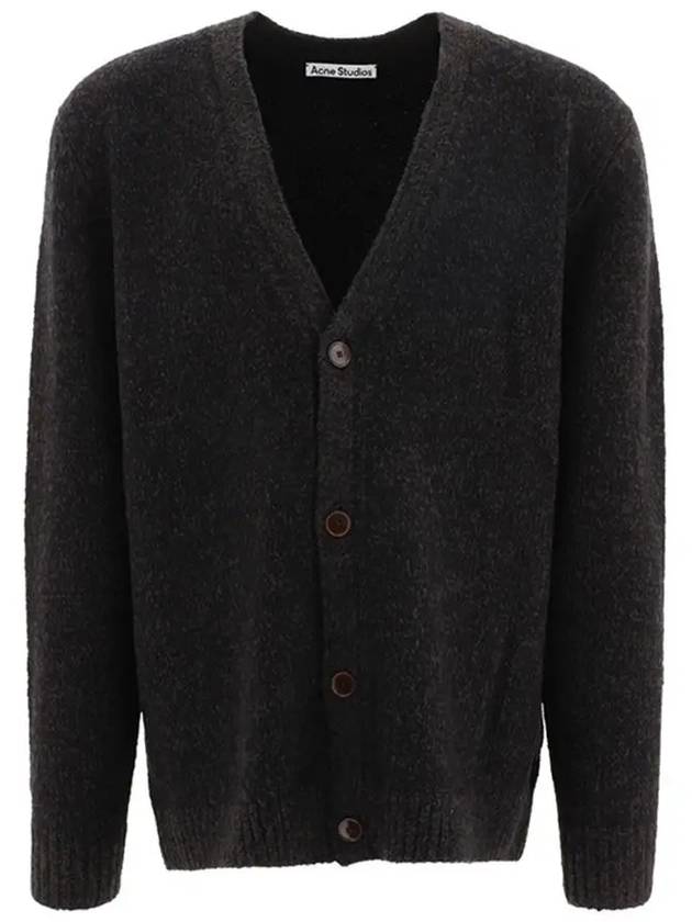 Wool blend cardigan B60222USED BLACK - ACNE STUDIOS - BALAAN 5