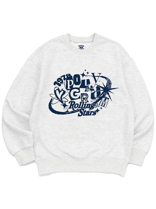 Allbit Star Sweatshirt Light Melange - POLYGRAM - BALAAN 2