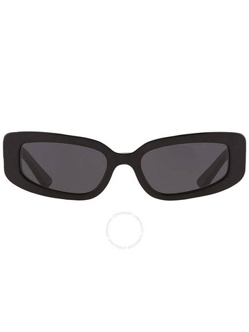 Dolce and Gabbana Dark Grey Cat Eye Ladies Sunglasses DG4445 501/87 54 - DOLCE&GABBANA - BALAAN 1