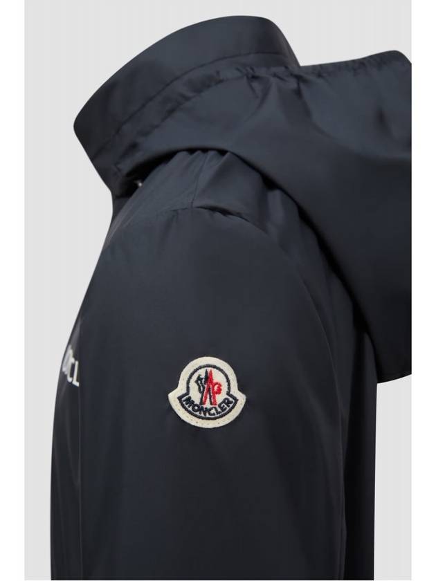 Warne Hooded Jacket Dark Blue - MONCLER - BALAAN 5