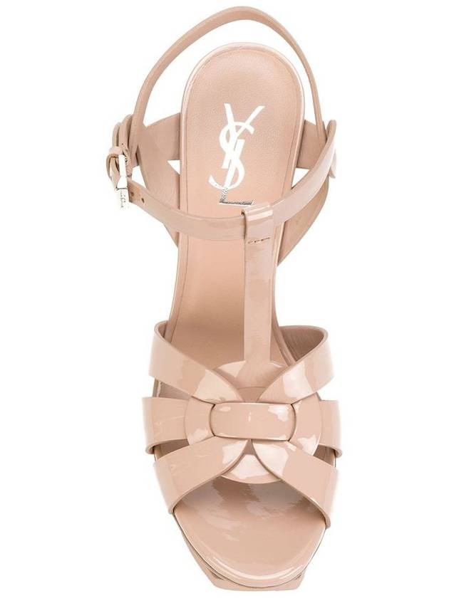 Women's Patent Strap Sandals Heels - SAINT LAURENT - BALAAN 3