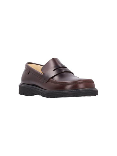 BLAZE PULL-UP CALF LEATHER LOAFERS - LOEWE - BALAAN 2