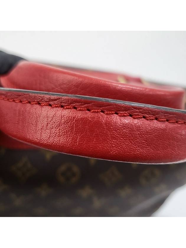 Louis vuitton Retiro MM monogram red tote and shoulder bag M40546 - LOUIS VUITTON - BALAAN 5