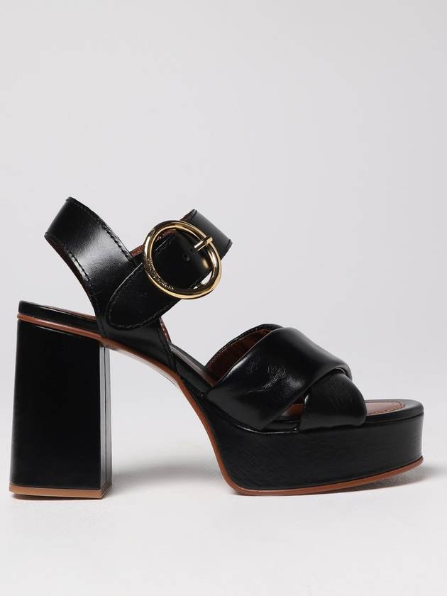 See By Chlo&eacute; New Gaucho sandals in nappa leather - CHLOE - BALAAN 1