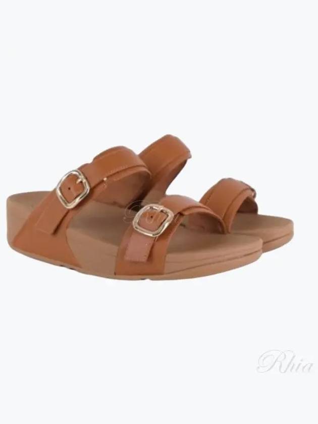 Lulu Leather Slippers Light Tan - FITFLOP - BALAAN 2