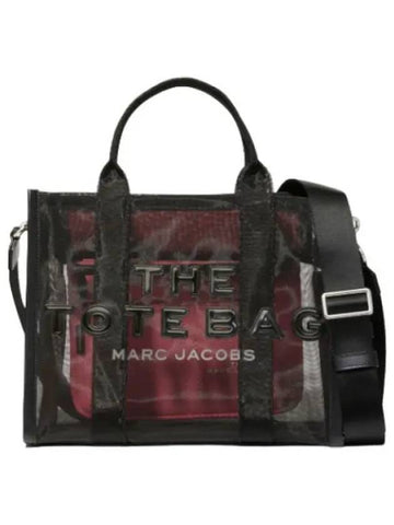 The Medium Tote Bag Mesh Black MBBAM22009BKX Handbag - MARC JACOBS - BALAAN 1