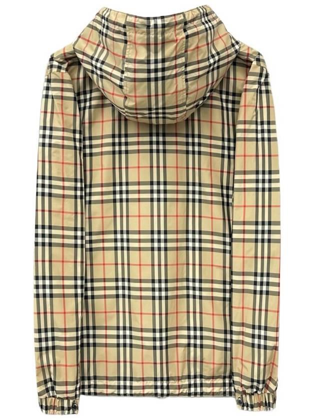 Reversible Vintage Check Hooded Jacket Archive Beige - BURBERRY - BALAAN 3