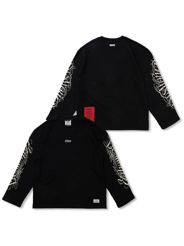 Destroyer Light Weight Oversized Long Sleeves Black - STIGMA - BALAAN 1