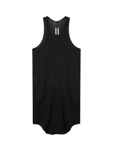 MEN Basic Easy Cotton Tank Top Black - RICK OWENS - BALAAN 1