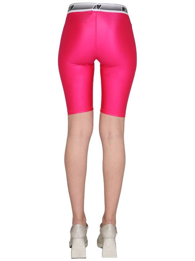 Women's Active Wear Bermuda Shorts Pink - MSGM - BALAAN 5