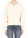 Kids Pocket Wappen Patch Hood Zip up Ivory 8G00020 809AG 050 12 14A Adults can wear - MONCLER - BALAAN 3