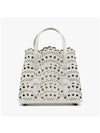 AA1S06716C0A29 010 Mina 16 BN Wave Micro Tote Bag - ALAIA - BALAAN 3