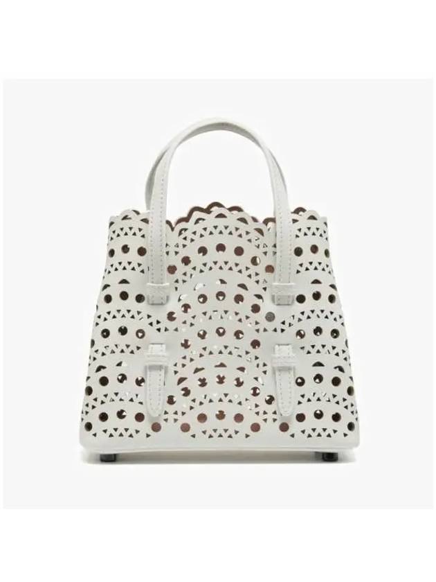 AA1S06716C0A29 010 Mina 16 BN Wave Micro Tote Bag - ALAIA - BALAAN 3