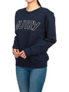 Women's brushed sweatshirt SWIW 408B BLUE - AUTRY - BALAAN 4