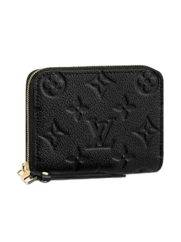 Monogram Empreinte Zipper Coin Purse Black - LOUIS VUITTON - BALAAN 1