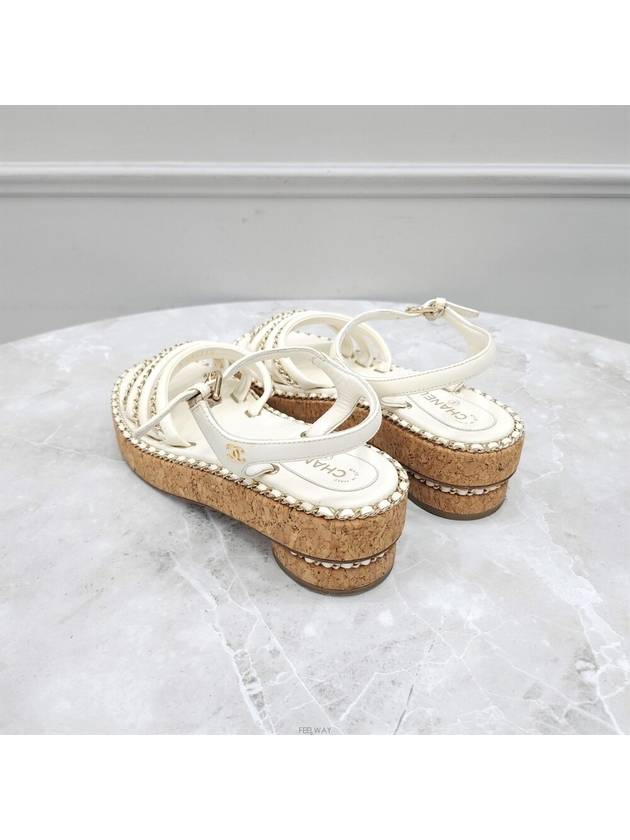 women sandals - CHANEL - BALAAN 4