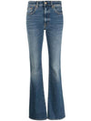 Journey Wide Leg Denim Jeans Blue - GOLDEN GOOSE - BALAAN 1