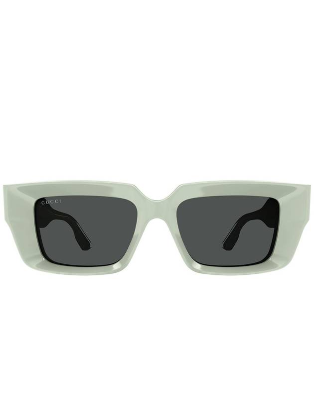 Sunglasses GG1529S 003 GREEN GREEN GRAY - GUCCI - BALAAN 2