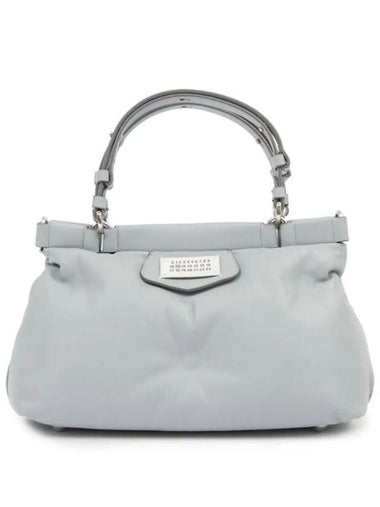 Small Glam Slam Leather Tote Bag Mist - MAISON MARGIELA - BALAAN 1