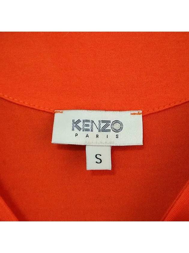 Smith Market Used Luxury Orange Tee Women s Clothing - KENZO - BALAAN 4