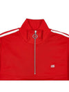 Track Quarter Zipper Sweatshirt Red - AMI - BALAAN 4