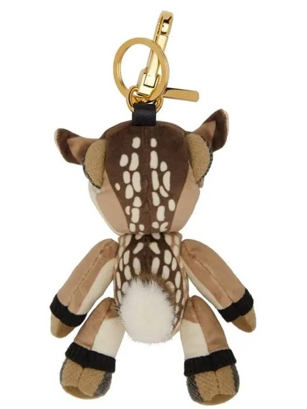 Deer Costume Thomas Bear Key Holder Brown - BURBERRY - BALAAN.