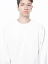 Men s M243TP01WH Clean Slit Long Sleeve T Shirt White - CHANCE'S NOI - BALAAN 7