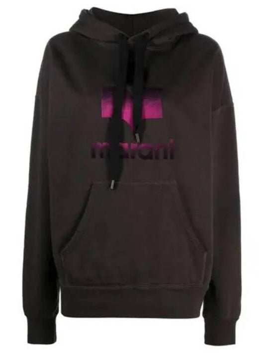 21PSW0031 21P066E FB Mansell Logo Hood Fade Black Women s Hoodie TJ 271903 - ISABEL MARANT - BALAAN 1