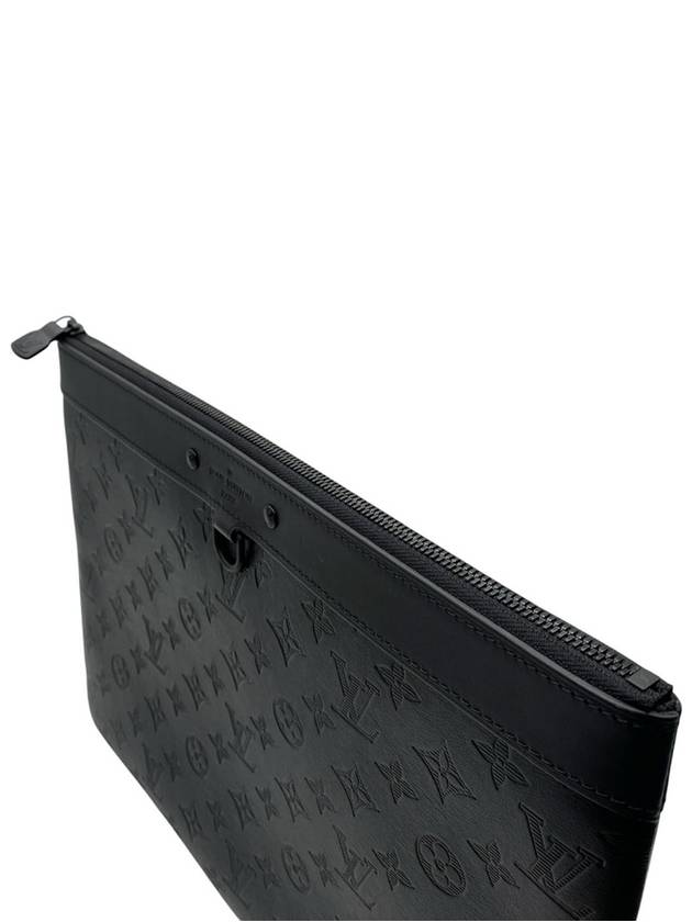 Pochette Shadow Monogram Clutch Bag M62903 - LOUIS VUITTON - BALAAN 3