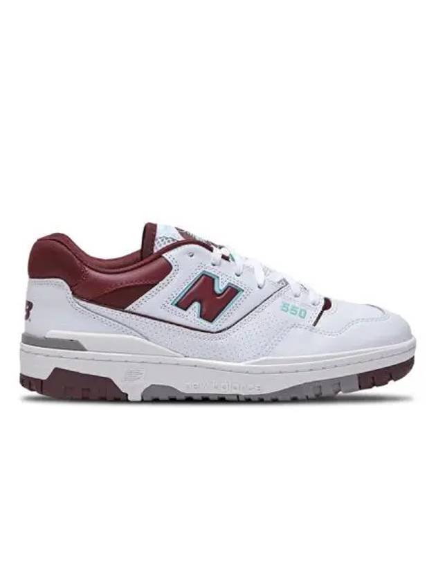 550 Low Top Sneakers Burgundy White - NEW BALANCE - BALAAN 2