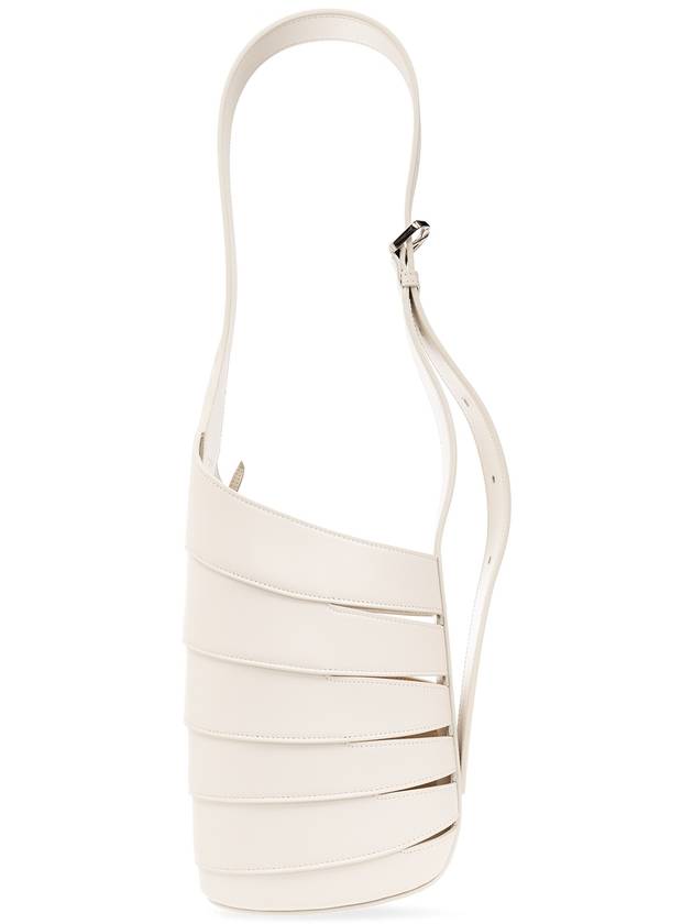 Alaïa ‘Babel Small’ Shoulder Bag, Women's, White - ALAIA - BALAAN 3