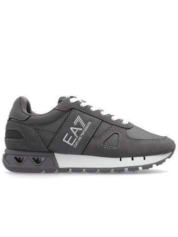 EA7 Emporio Armani Sports Shoes With Logo, Women's, Grey - EMPORIO ARMANI - BALAAN 1