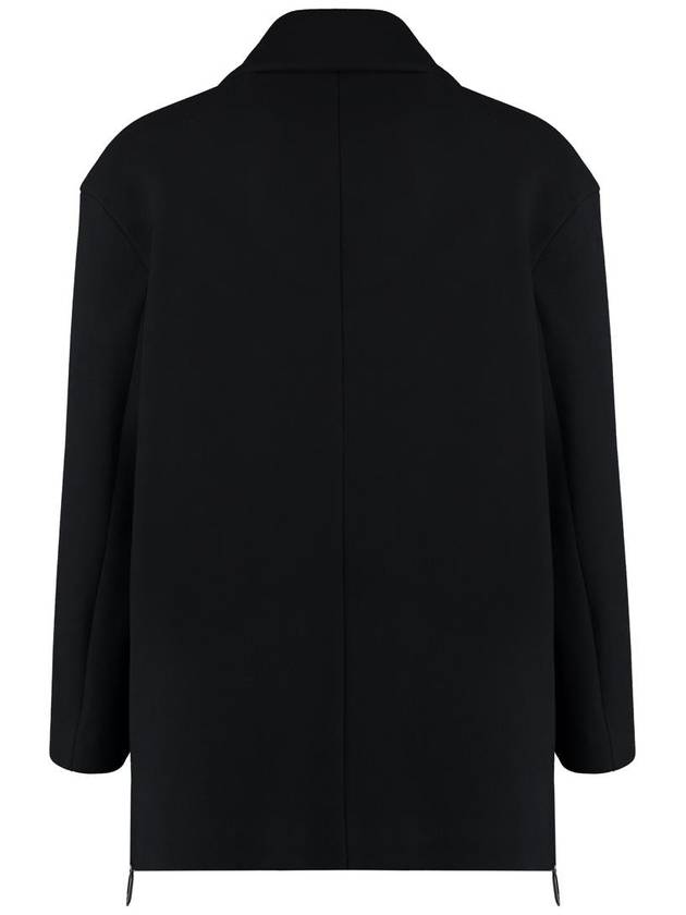 Giorgio Armani Wool Blend Double-Breasted Coat - GIORGIO ARMANI - BALAAN 2