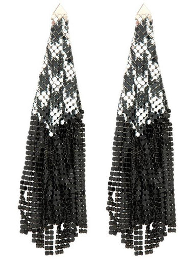 KNITTED EARRINGS - PACO RABANNE - BALAAN 1