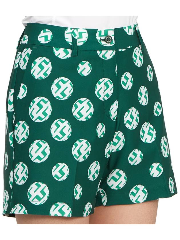 Gwen printed shorts rain forest - J.LINDEBERG - BALAAN 10