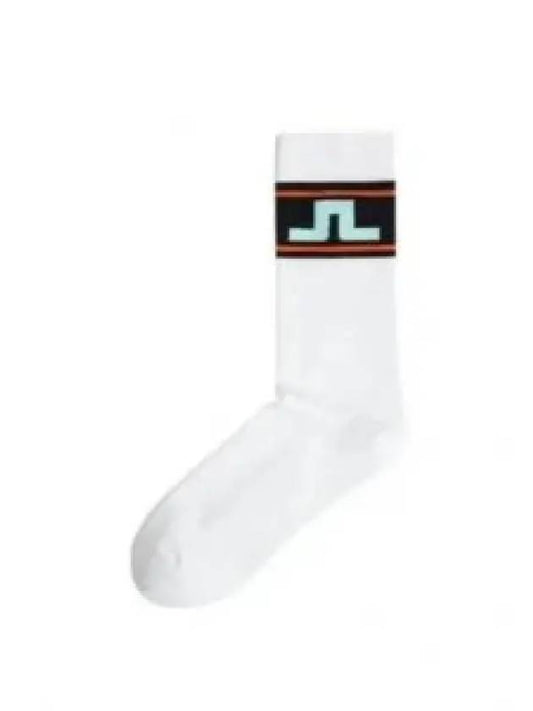 Golf Lei Socks White Black - J.LINDEBERG - BALAAN 2