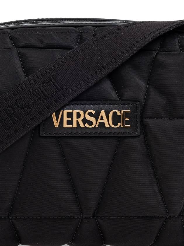 Versace Shoulder Bag With Logo, Men's, Black - VERSACE - BALAAN 6