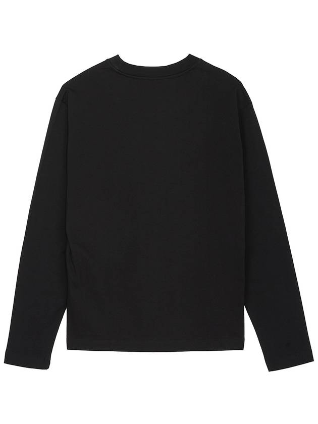 Women's Organic Cotton Long Sleeve T Shirt 3 Pack Black - JIL SANDER - BALAAN 3