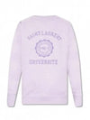 University Logo Sweatshirt Lilac - SAINT LAURENT - BALAAN 2