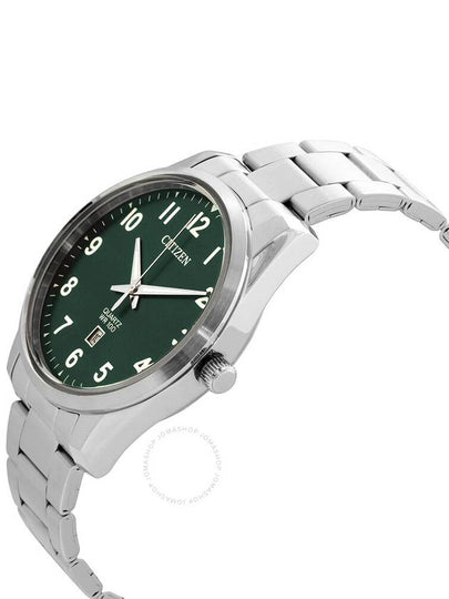 Citizen Quartz Green Dial Stainless Steel Men's Watch BI1031-51X - CITIZEN - BALAAN 2