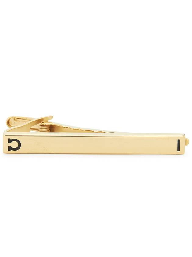 Men's Gancini Tie Pin Gold - SALVATORE FERRAGAMO - BALAAN 4