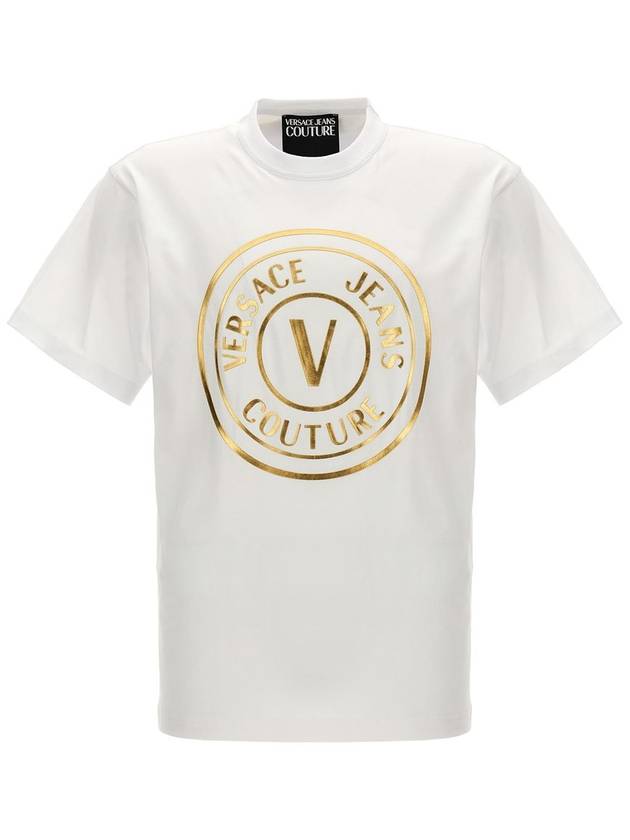 Versace Jeans Couture T-Shirt With Logo - VERSACE - BALAAN 1